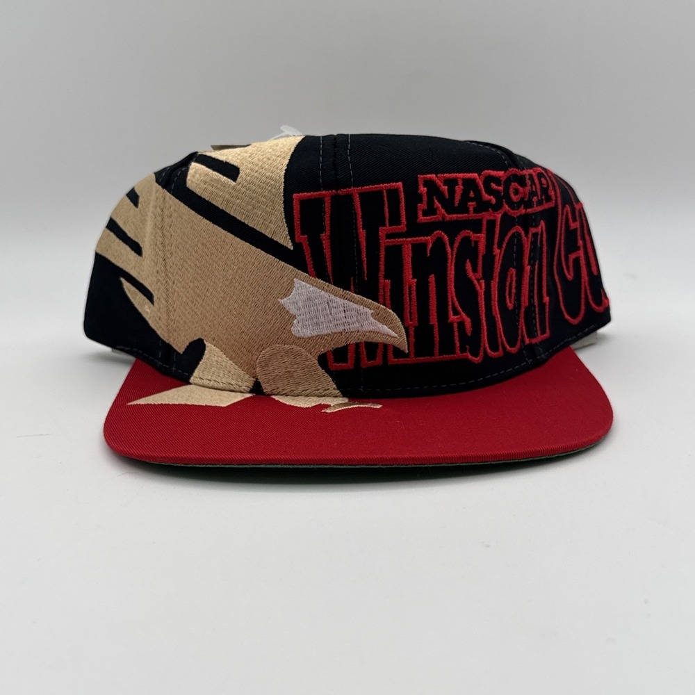 NEW w/TAG 1996 NASCAR Winston Cup Hat Cap Eagle Red Licensed Snapback Vintage - Picture 2 of 8